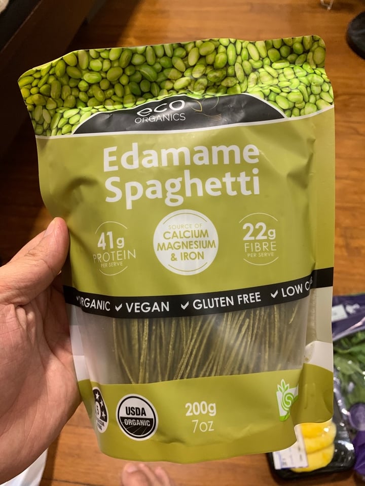 photo of eco Organics Certified Organic Edamame Spaghetti shared by @sadracolada on  03 Dec 2019 - review