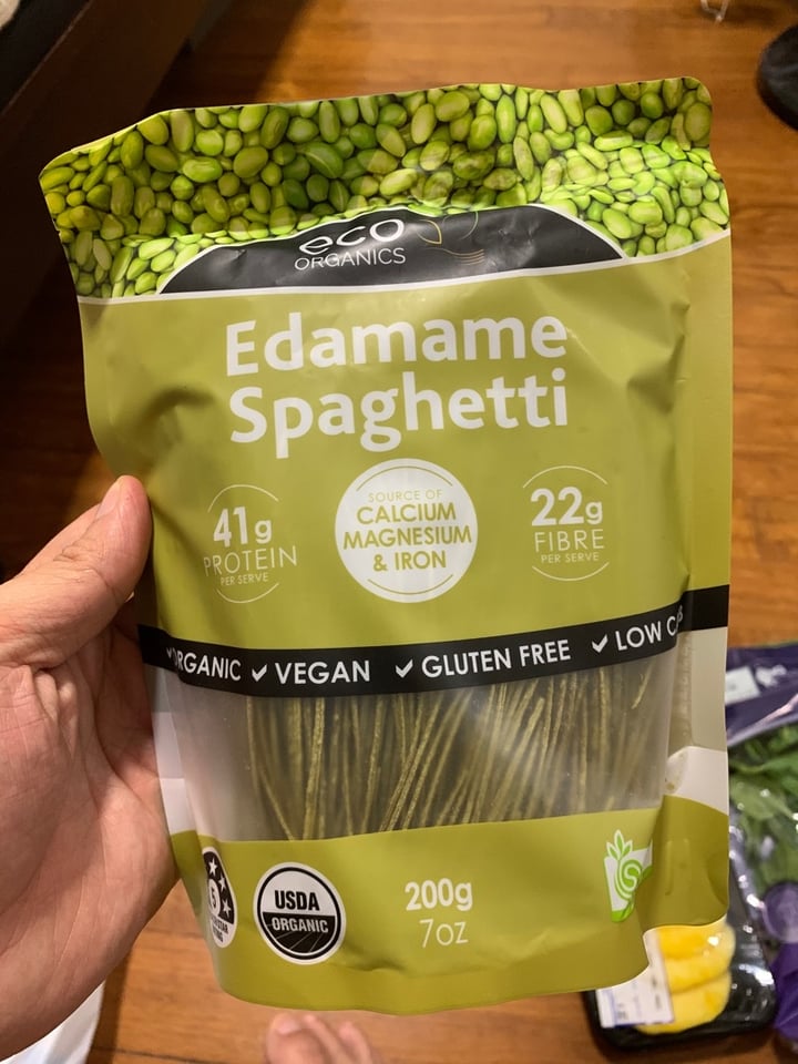 review photo of eco Organics Certified Organic Edamame Spaghetti shared by @sadracolada on 03 Dec 2019 - review