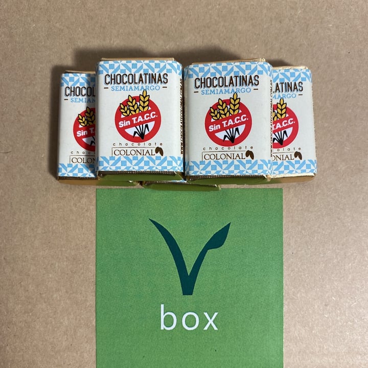 photo of Chocolate Colonial Chocolatinas Semiamargo shared by @vbox on  15 Jun 2021 - review