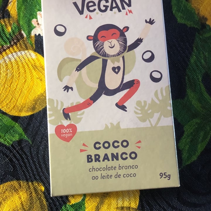 photo of Super Vegan Barra de Chocolate - Coco Branco 95g shared by @marcovalente on  16 Apr 2022 - review