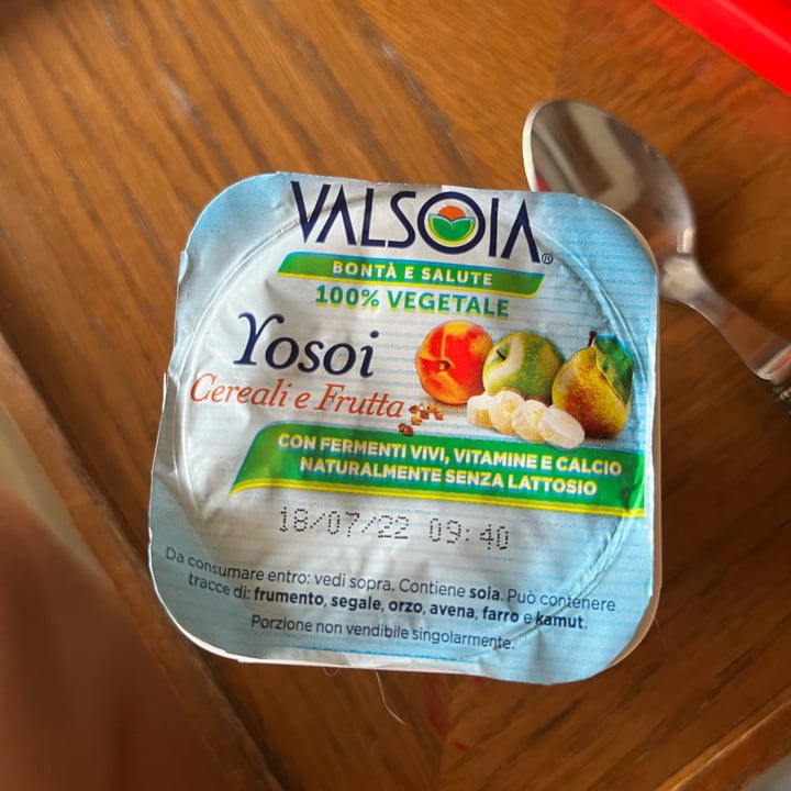 photo of Valsoia Yosoi Cereali e Frutta shared by @martinabotelli on  12 Jul 2022 - review