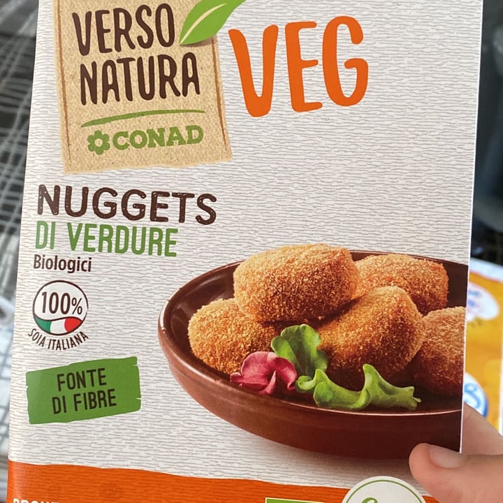 photo of Verso Natura Conad Veg Nuggets di verdure bio shared by @charlieveg on  06 Apr 2022 - review