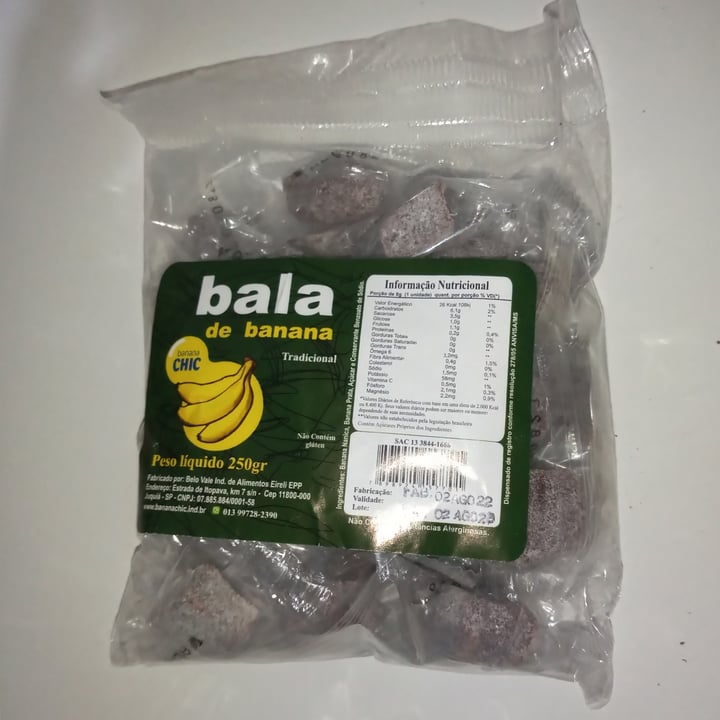 review photo of banana chic Bala De Banana shared by @michelefernandes on 16 Sep 2022 - review