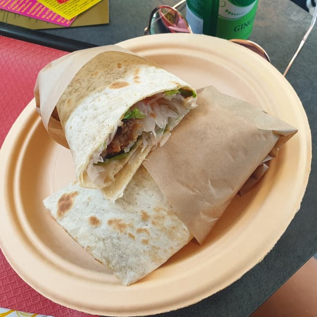 Photo of the dish “Seitan Kebab Wrap”