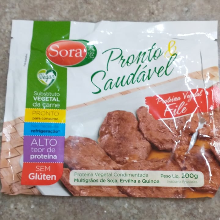 photo of Sora Filé de proteina vegetal shared by @dolorespilz on  26 Jun 2022 - review