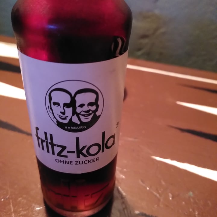 photo of Fritz-kola Bebida de cola shared by @walkabout-veg on  13 Oct 2022 - review