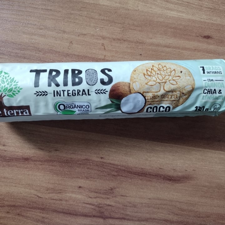 photo of Mãe Terra biscoito integral de côco shared by @vegdesdeos7 on  18 Jun 2022 - review