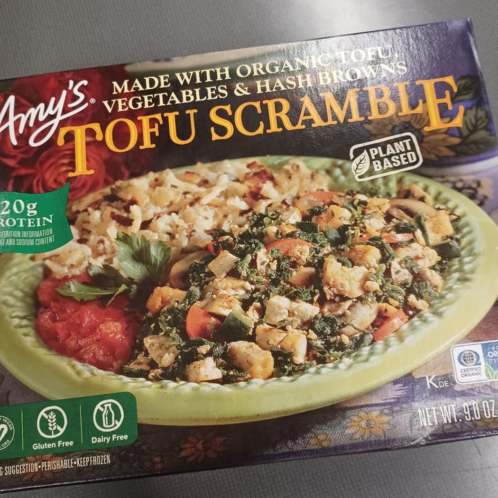 photo of Amy’s Amy’s Tofu Scramble shared by @earthling6 on  10 Oct 2021 - review
