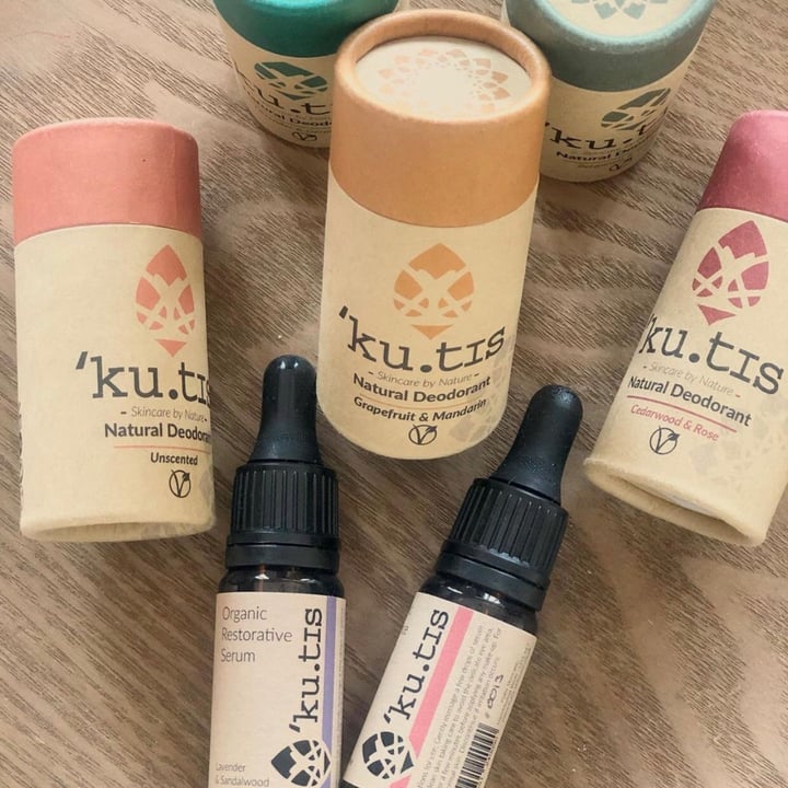 review photo of Kutis Skincare Natural Deodorant Grapefruit & Mandarin shared by @peaceandrose on 24 Mar 2021 - review