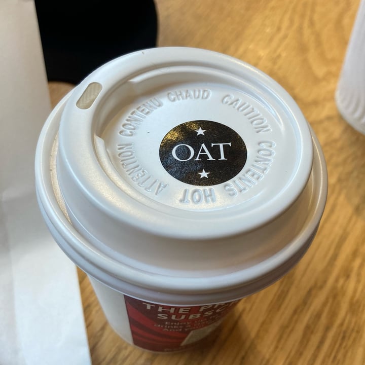 photo of Pret A Manger Oat Cappuccino shared by @simonescampoli on  08 Nov 2021 - review
