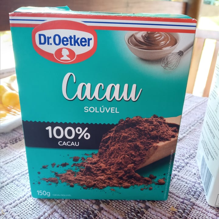 photo of Dr. Oetker Cacau 100% shared by @patriciacoelho on  10 May 2022 - review