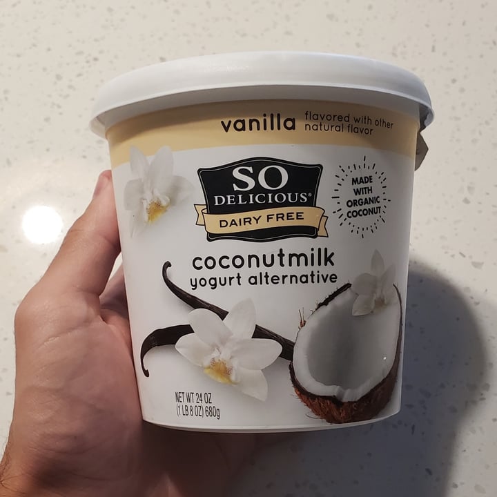 photo of So Delicious Dairy Free Vanilla Coconutmilk Yogurt Alternative shared by @matko on  06 Feb 2022 - review