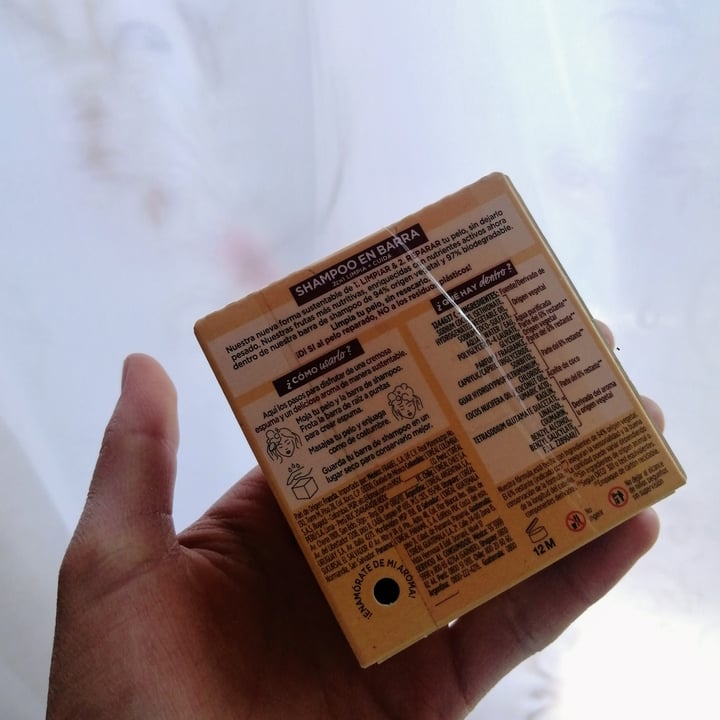 review photo of Garnier Shampoo en barra shared by @beleneea on 25 Mar 2022 - review