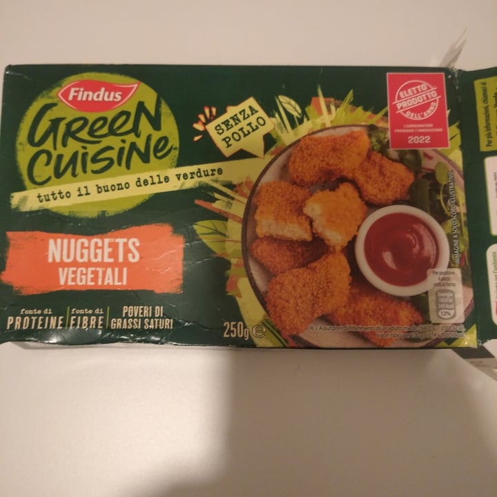 photo of Findus nuggets vegetali shared by @lycina85 on  30 Sep 2022 - review