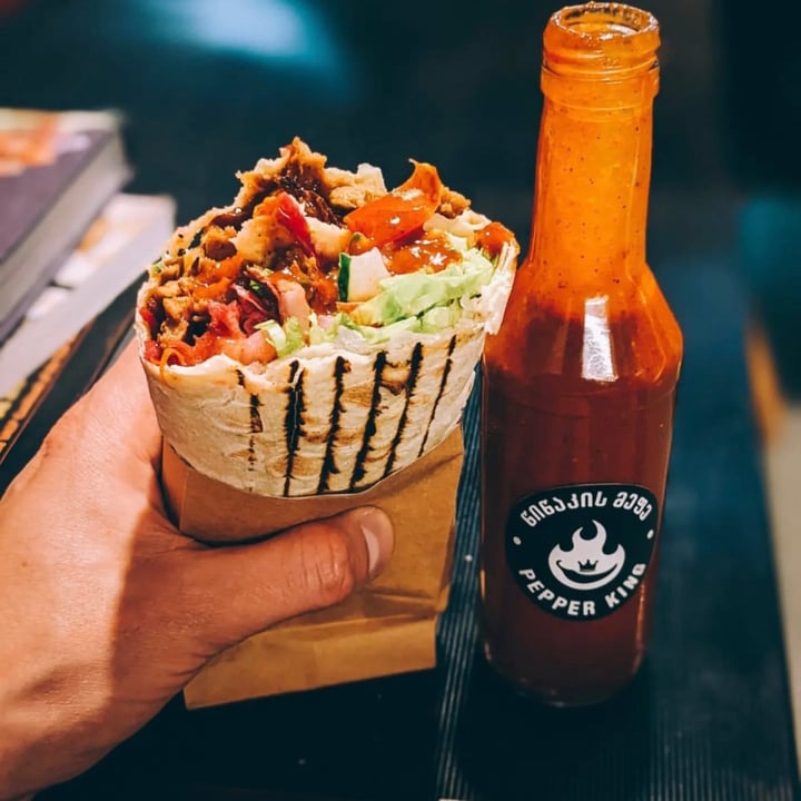 review photo of Vegan Place Shawarma wrap shared by @o0to on 26 Oct 2022 - review