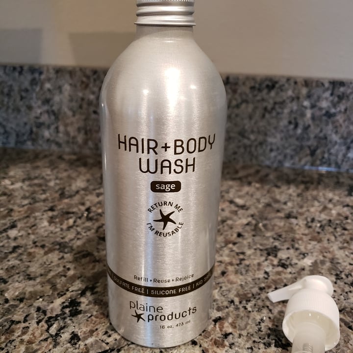 review photo of Plaine products sage hair and body wash shared by @isaimless on 10 May 2022 - review