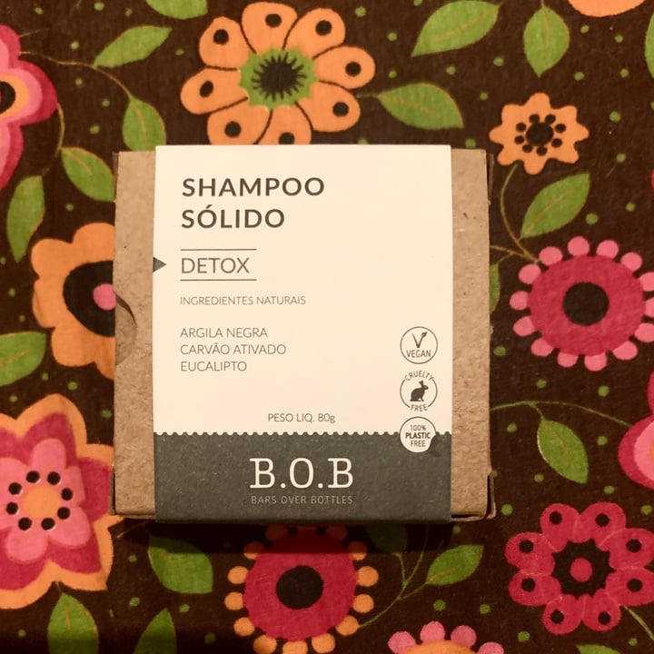 photo of B.O.B Shampo Sólido Detox shared by @paulaneder on  05 Jul 2021 - review