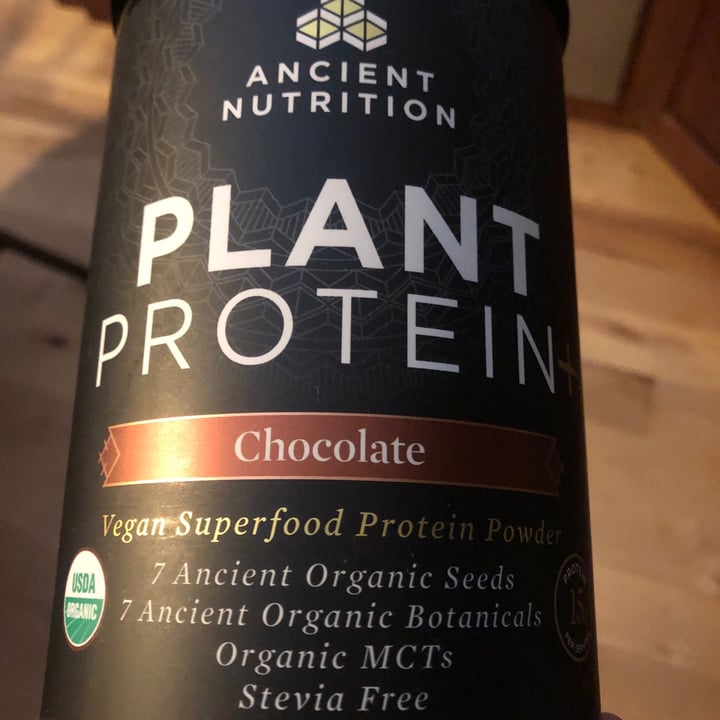 photo of Ancient Nutrition Plant protein+ chocolate shared by @karenasp on  18 Nov 2020 - review