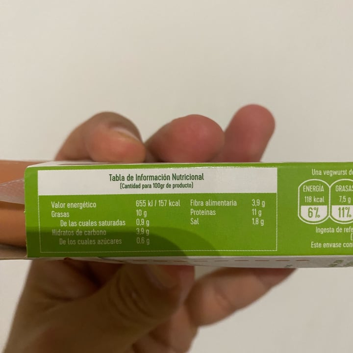 photo of better balance Vegwurst plant based shared by @mikelpro on  15 Oct 2022 - review