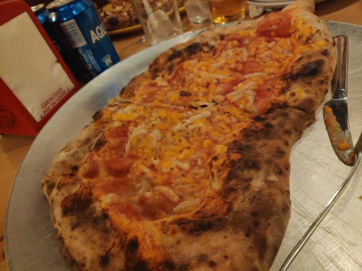 review photo of Pizzería Mano a Mano - Cartagena Calzone vegan shared by @josehdz on 05 Jan 2020 - review