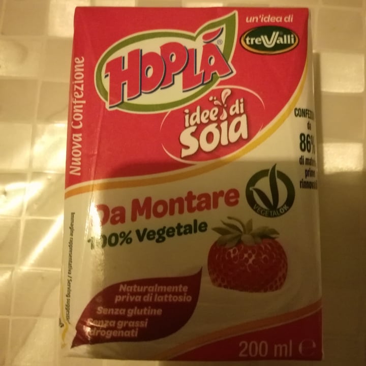 photo of Hopla panna Hopla shared by @alessiaalealevegan on  04 Jun 2022 - review