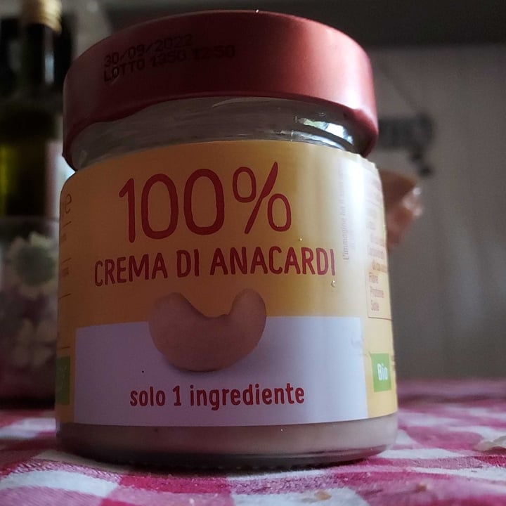 review photo of Euro Company food for change 100 % Crema di Anacardi shared by @valehydra on 05 May 2022 - review