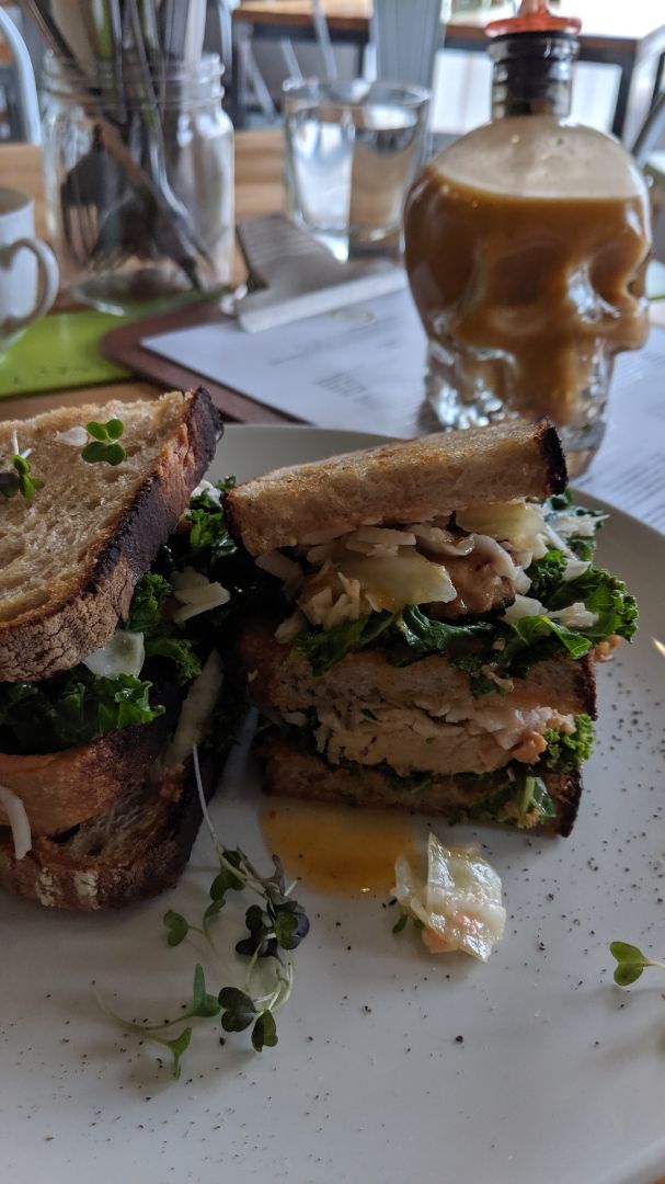 photo of The Kind Kitchen Tempeh Reuben shared by @brettvt on  19 Jul 2019 - review