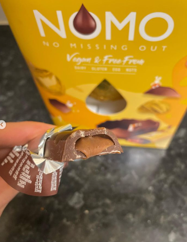 review photo of NOMO Caramel Easter Egg shared by @gordonramsay on 27 Mar 2022 - review