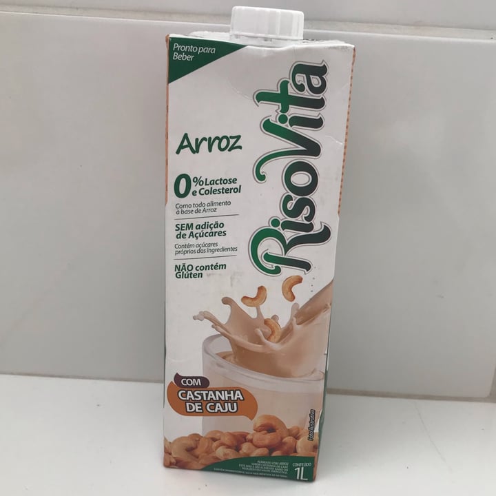 photo of Risovita Leite De Arroz Sabor Castanha De Caju shared by @fagi on  04 May 2022 - review