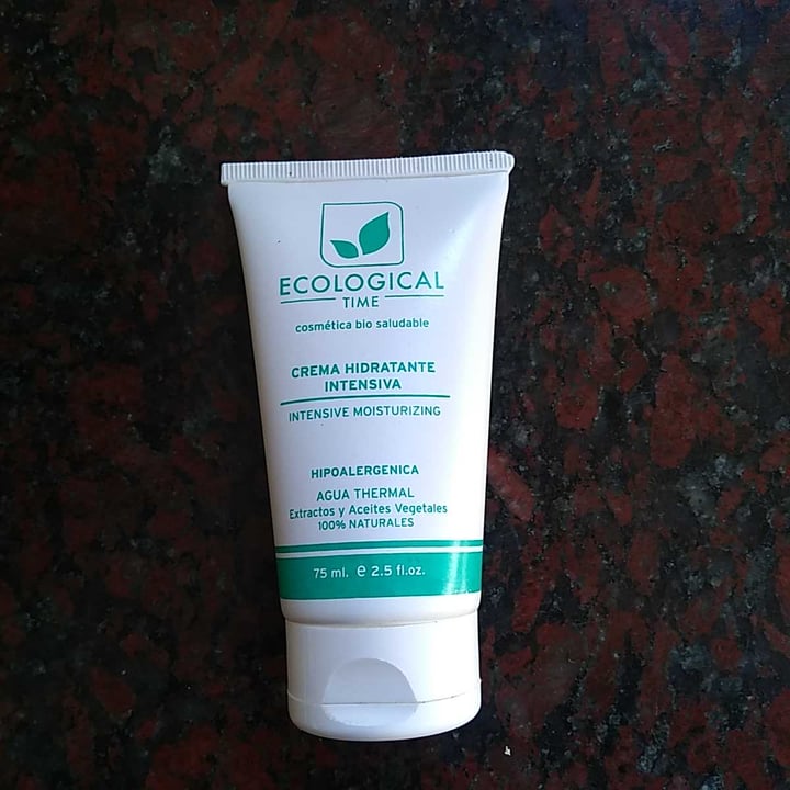 review photo of Ecological time Crema Hidratante Intensiva shared by @bentonita on 21 Sep 2020 - review