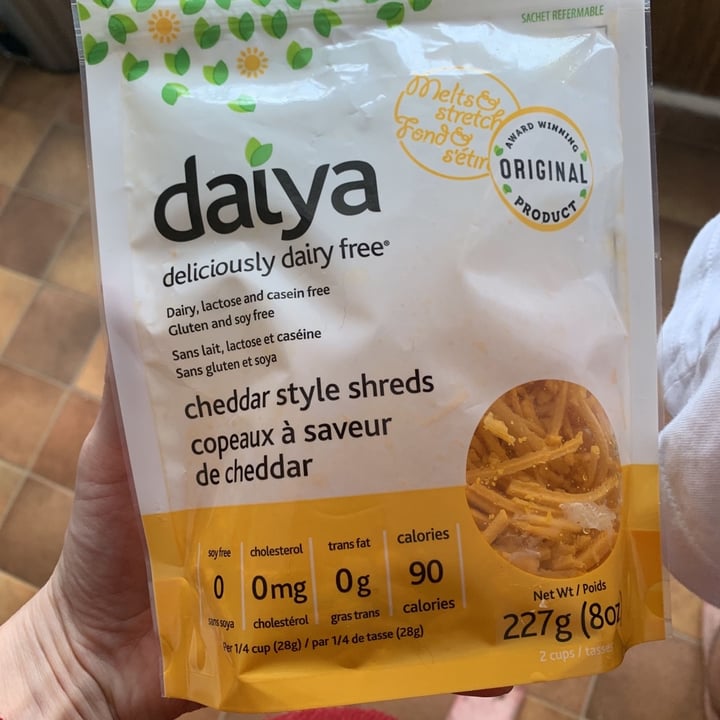 photo of Daiya Cheddar Style Shreds shared by @samkrz on  29 Jan 2020 - review