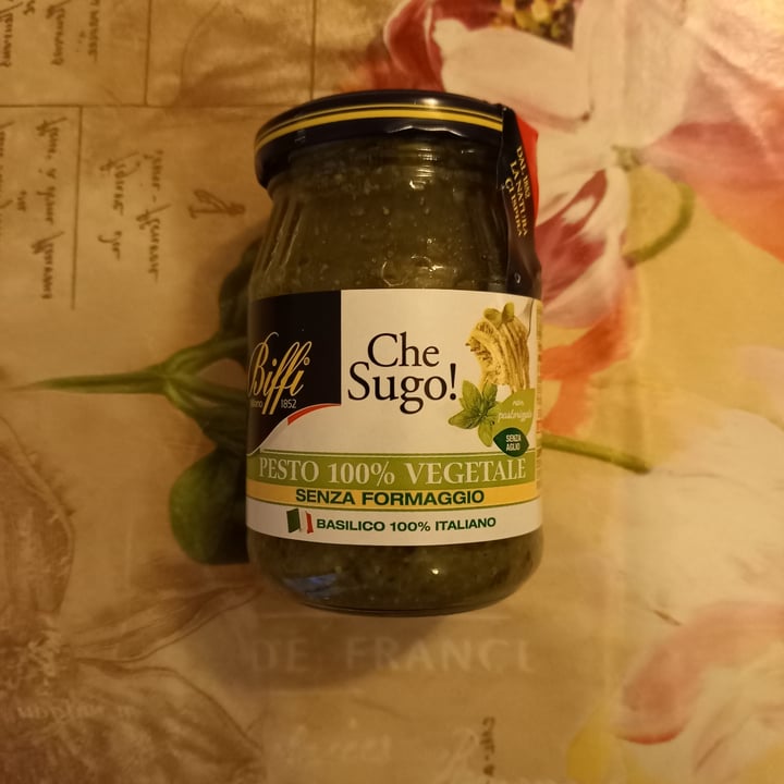 photo of Biffi Che Sugo! Pesto 100% Vegetale Senza Formaggio Jar shared by @kzlyza on  05 Apr 2022 - review