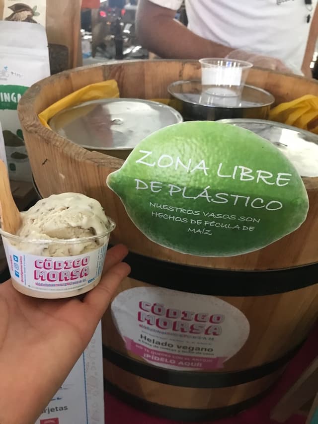 Photo of the dish “Helado De Maple Y Nuez, Base Leche De Almendras”