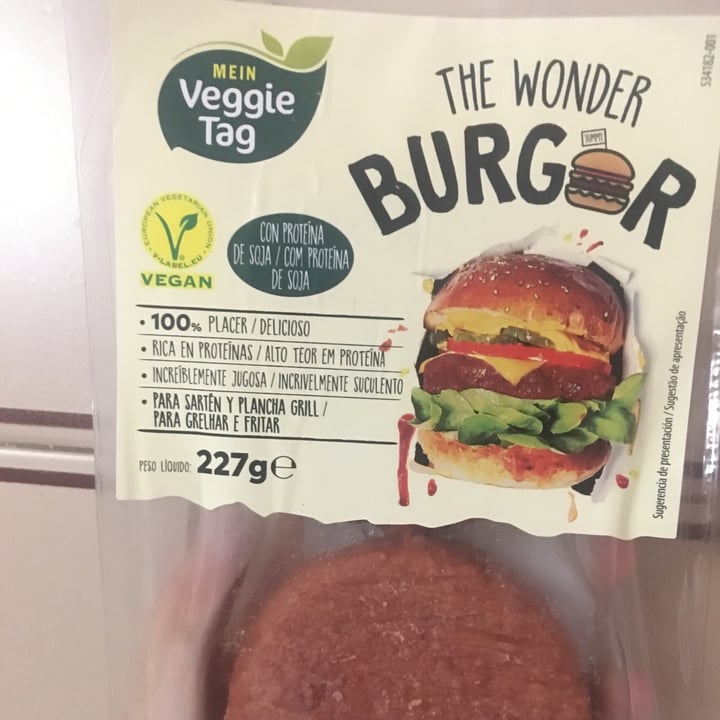 photo of Mein Veggie Tag The Wonder Burger shared by @letisia on  24 Jun 2021 - review