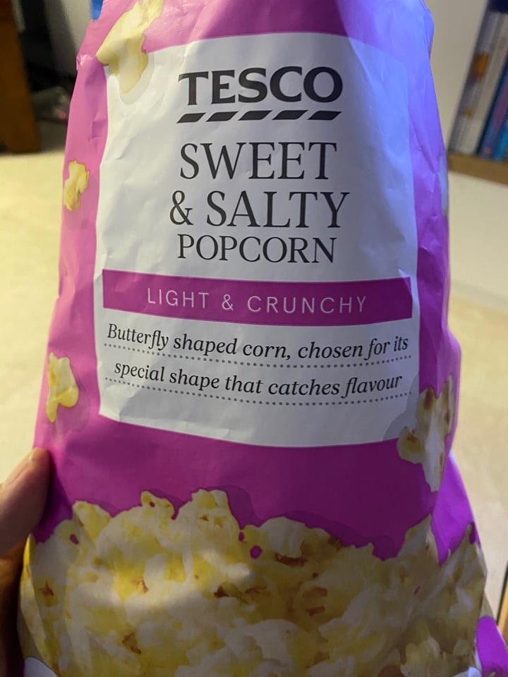 review photo of Tesco Sweet & Salty Popcorn shared by @willystyleee on 25 Feb 2020 - review