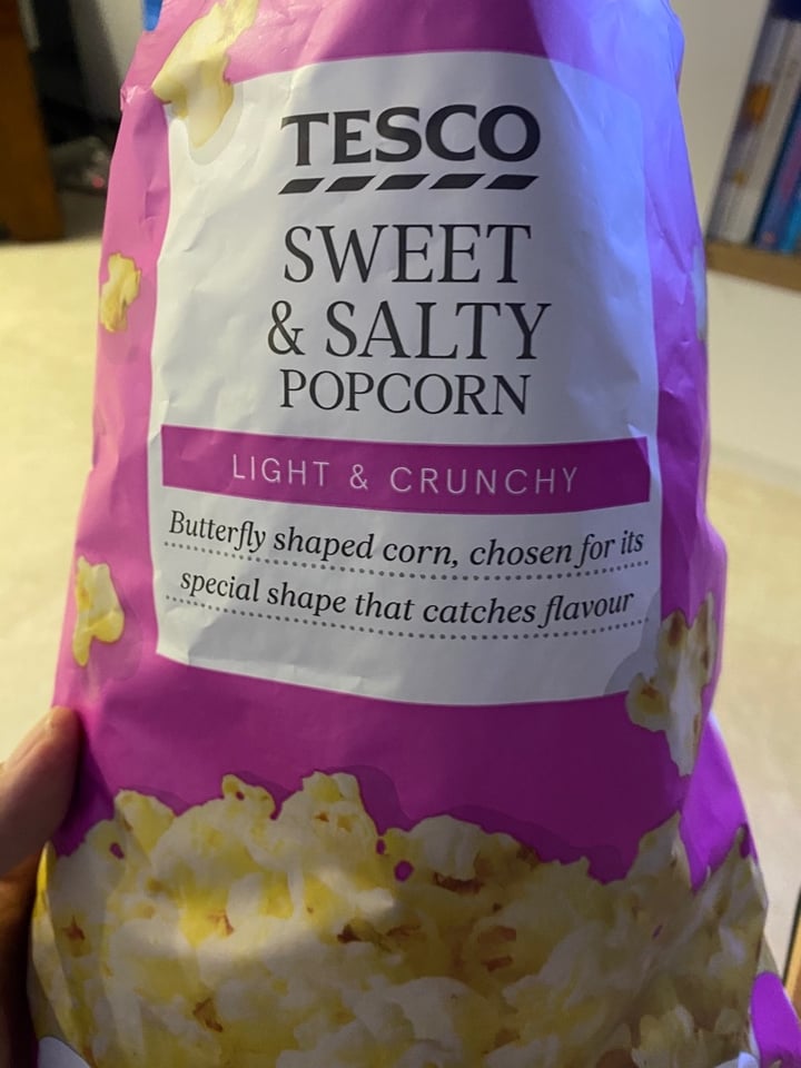 photo of Tesco Sweet & Salty Popcorn shared by @willystyleee on  25 Feb 2020 - review