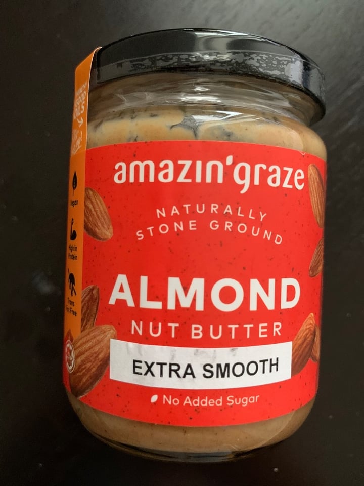 review photo of Amazin' graze Almond Nut Butter shared by @pvdsluijs on 27 Jun 2020 - review