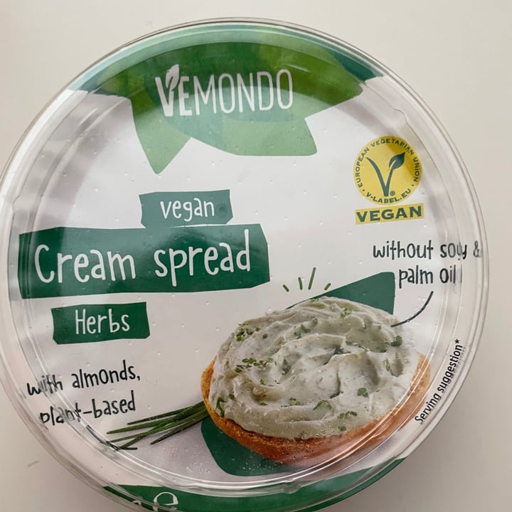 review photo of Vemondo Cream Spread Herbs shared by @murielbrewriel on 08 Aug 2021 - review