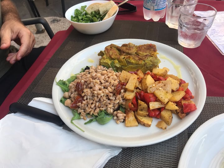 review photo of Rosetta Chickpea casserole and sides shared by @fuzzyd on 10 Sep 2019 - review