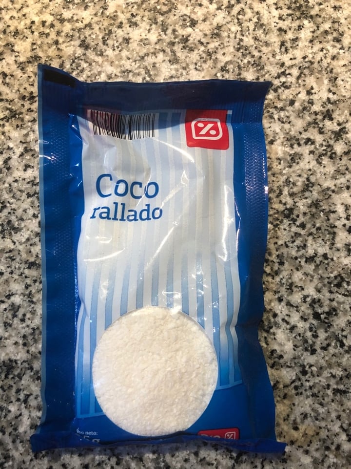 photo of Dia% coco rallado shared by @guadatruccolo on  15 Apr 2020 - review