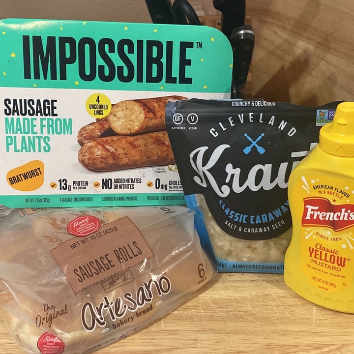 photo of Impossible Foods Impossible Bratwurst shared by @my3lovesmdd on  23 Sep 2022 - review