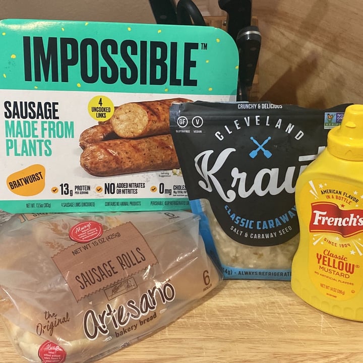 review photo of Impossible Foods Impossible Bratwurst shared by @my3lovesmdd on 23 Sep 2022 - review