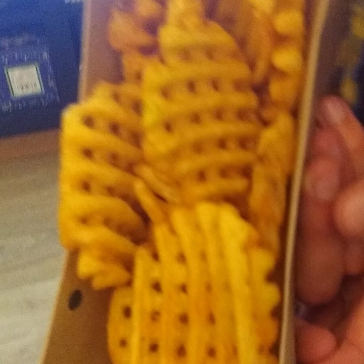 photo of A Burgers: Dirty Vegan Burgers (Delivery only) Waffle fries shared by @astoria on  16 Feb 2021 - review