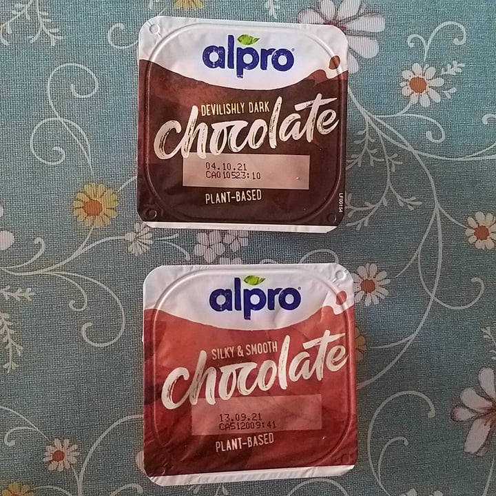 review photo of Alpro Devilishly Dark Chocolate Plant-based Dessert shared by @tamaravg on 04 Apr 2021 - review