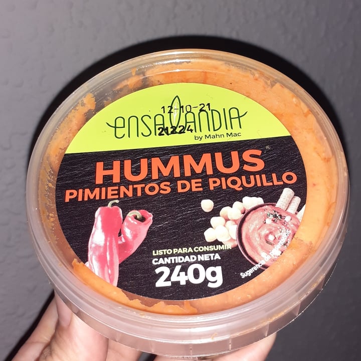 photo of Ensalandia Hummus Pimientos De Piquillo shared by @mathiasayala on  18 Sep 2021 - review