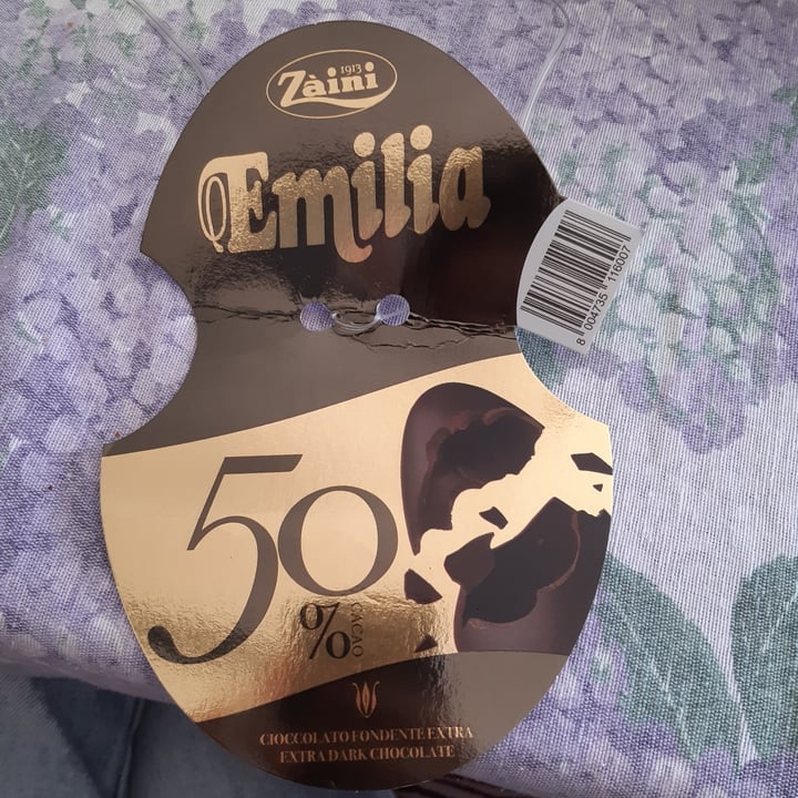photo of Emilia Zaini Uovo di cioccolato fondente 50% shared by @vegsara on  17 Apr 2022 - review
