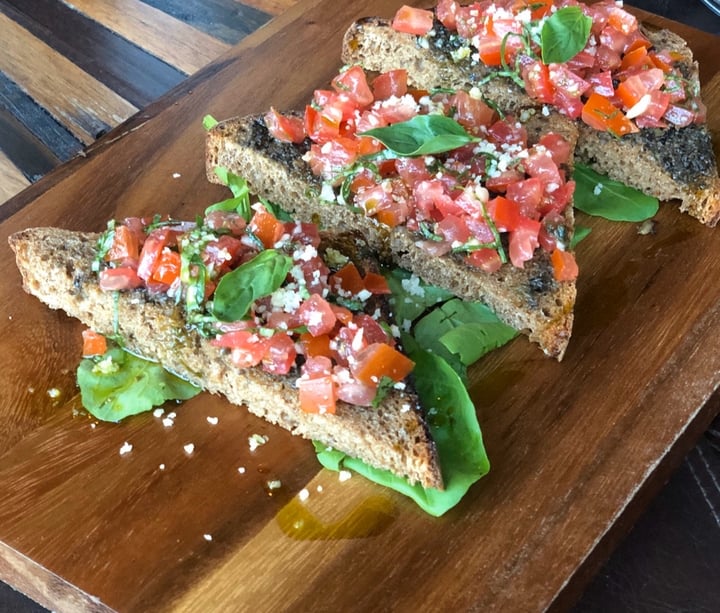 review photo of Vikasa Life Cafe Organic Restaurant Bruschetta shared by @scarlettjp on 10 Oct 2019 - review