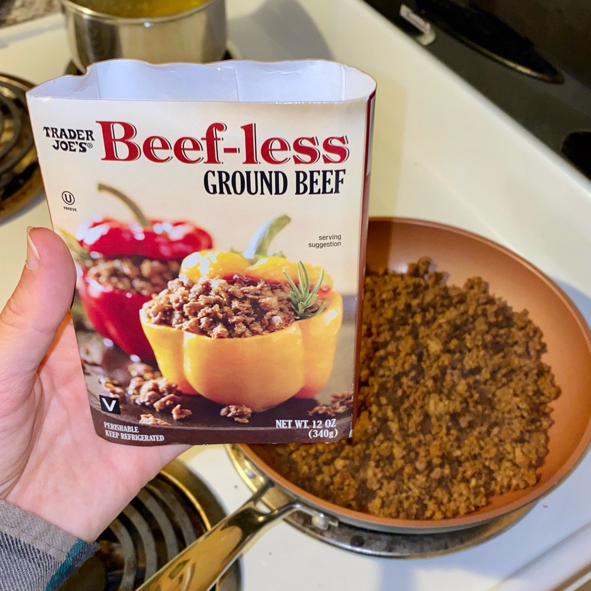 Trader Joe's Beefless Ground Beef Reviews abillion