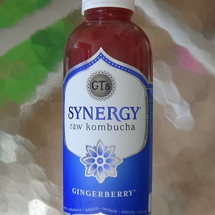 photo of Synergy Raw Kombucha Gingerberry shared by @feelideal on  06 Apr 2021 - review