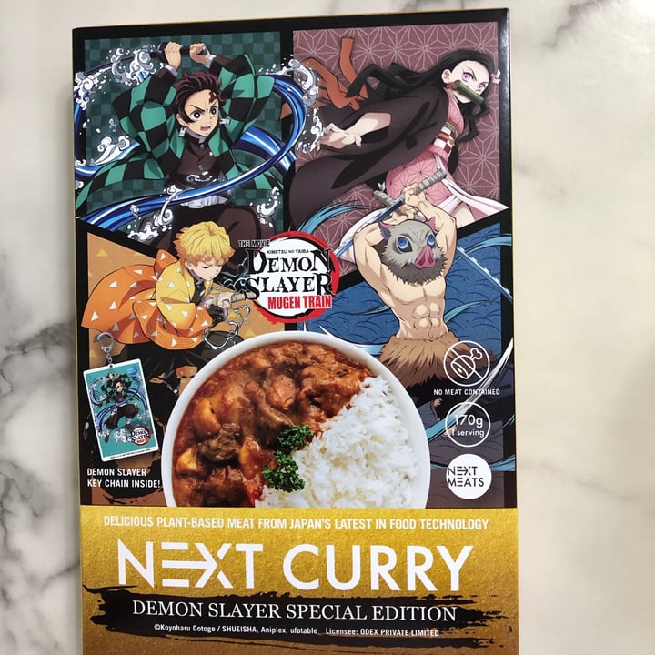 photo of Next Meats Next Curry (Demon slayer edition) shared by @peiyingxlim on  17 Nov 2021 - review